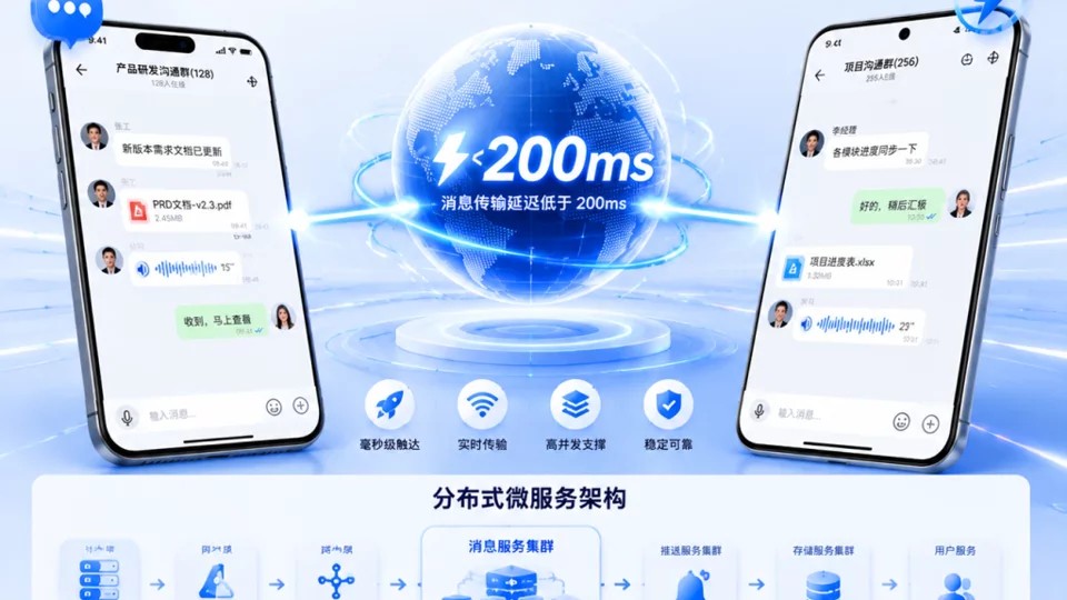 🚀 企业级IM即时通讯系统|高稳定、高效率的智能沟通方案